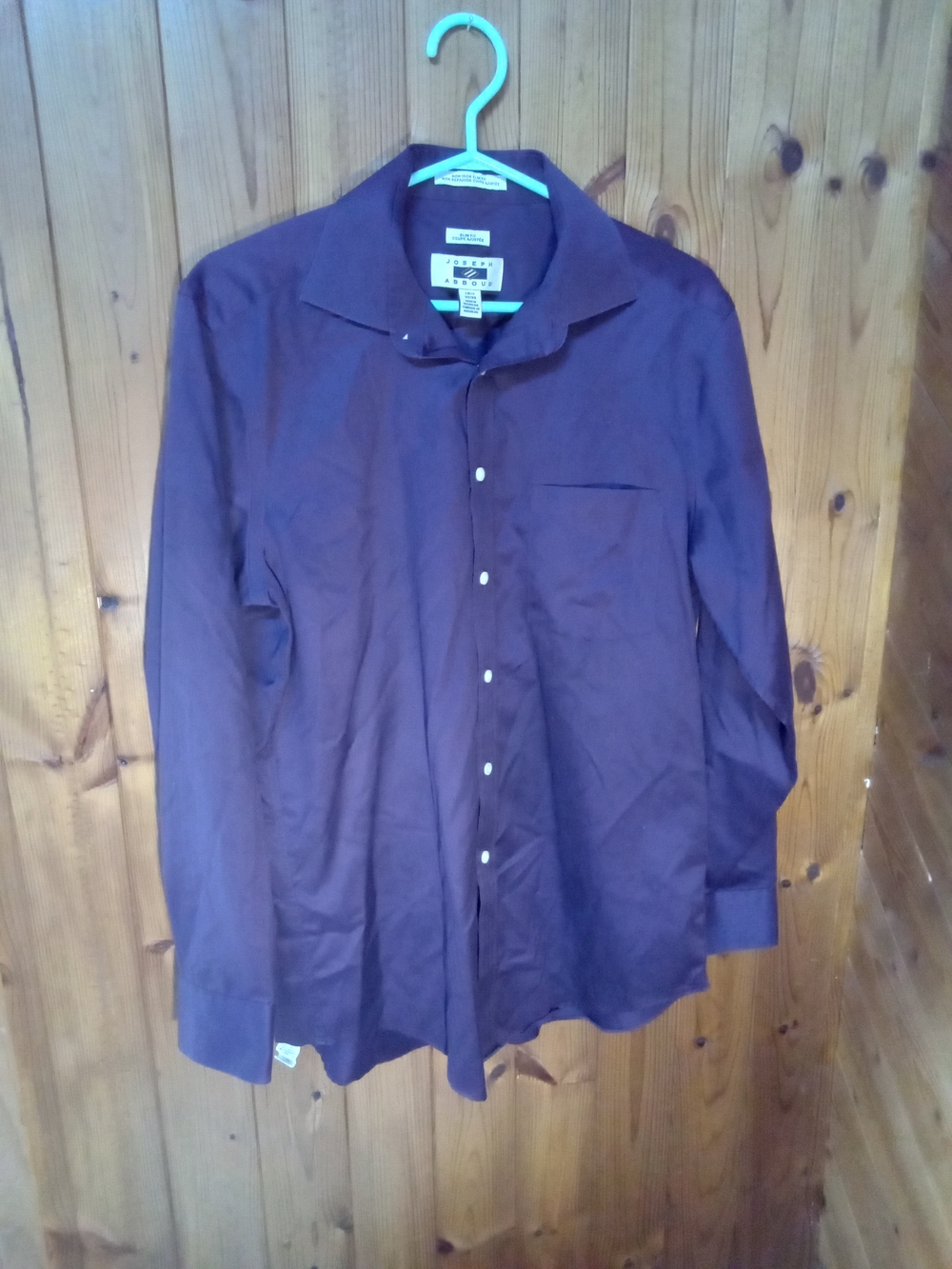 Joseph Abboud Men's Deep Purple Dress Shirt